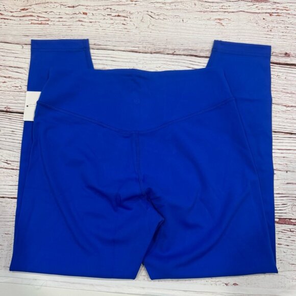 NWT Lululemon Wunder Under SmoothCover Tight 25" in Cerulean Blue Sz 12 - Picture 7 of 10